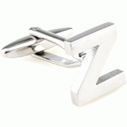 Bold letter Z cufflinks - Click Image to Close