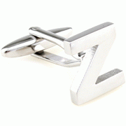Bold letter Z cufflinks